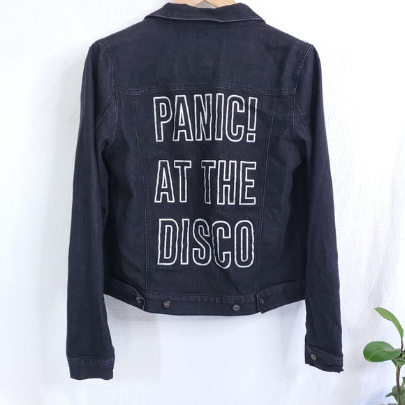 panic at the disco white jean jacket